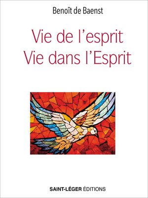 cover image of Vie de l'esprit, vie dans l'Esprit